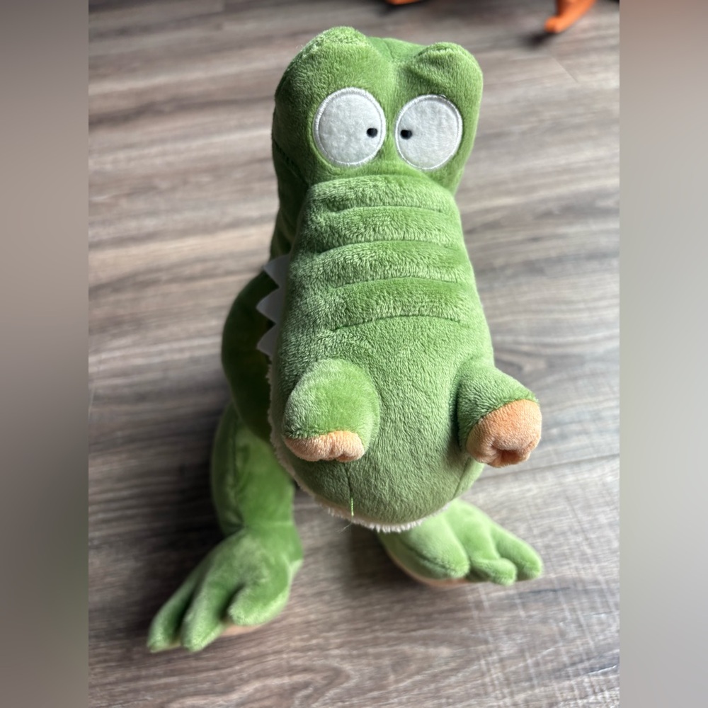 Al Alligator - Charming Green and Cream Reptile Plush -Sandra Boynton